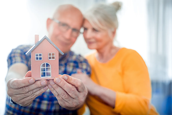 Sorting family keepsakes while downsizing a home in Dublin, Ohio